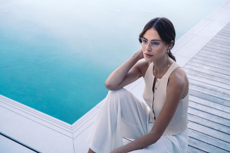 Fotoshooting für die Rodenstock Brillenfassungen Kollektion 2023 auf der Insel Skiathos zusammen mit der Agentur Pascher Heinz